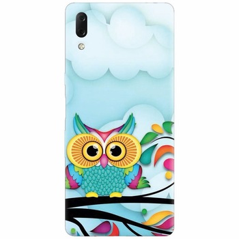 Husa silicon pentru Sony Xperia L3, Owl 102